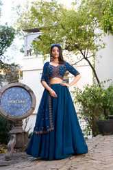 Firoz Georgette Lehenga Choli Set