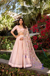 Gold Crush Embroidered Lehenga