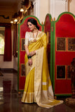Jacquard Chex Zari Woven Saree