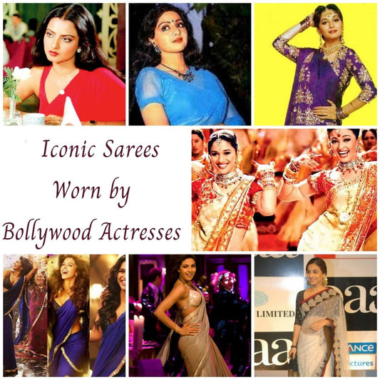 10 Iconic Sarees Worn by Bollywood Actresses in Movies