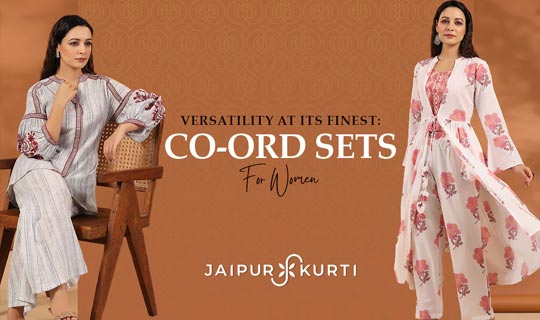 The Versatility of Co Ord Sets in Indian Fashion