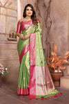 Handloom Tissue Silk Sarees with Zari Weaving Designs | Zari Woven Borders & Rich Pallu | Elegant & Trending Collection.