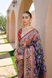 Blue Banarasi Soft Silk Paithani Patola Saree