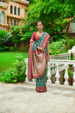 Firoz Raw Silk Two tone Weaving saree