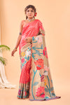 Pink Color Paithani Silk Sari