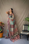 Sky Color Soft Cotton Sarees