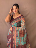 Sky Color Soft Cotton Sarees