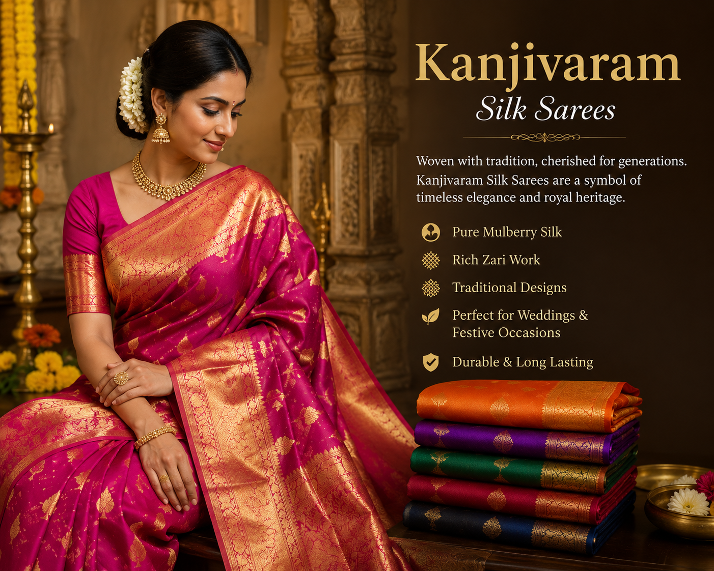 Kanjivaram Silk Sarees