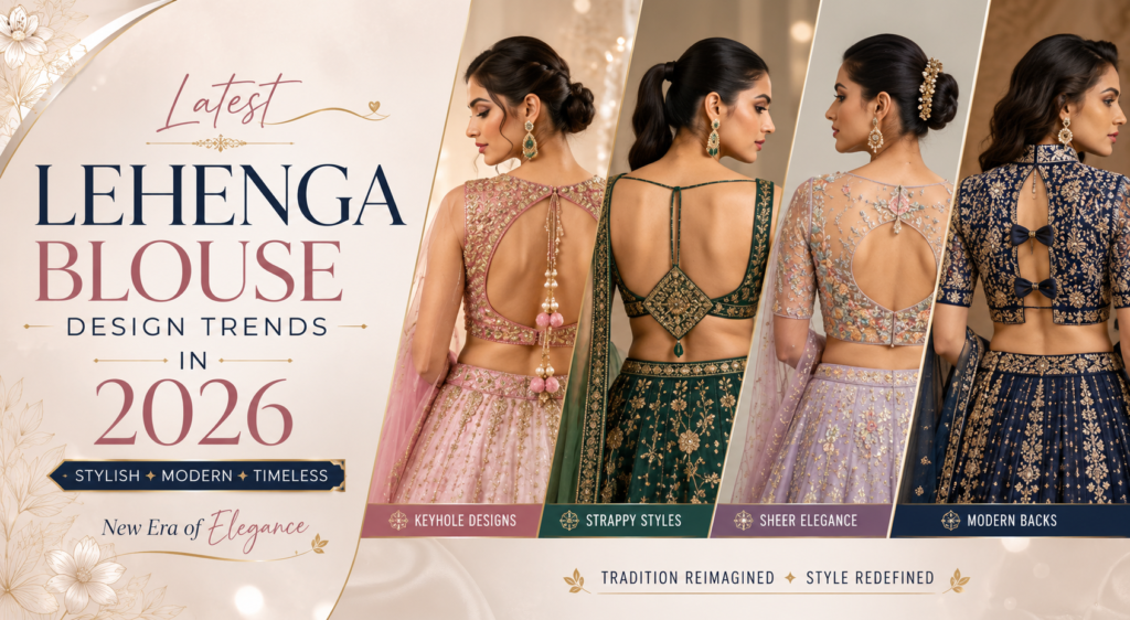 Latest Lehenga Blouse Design Trends in 2026