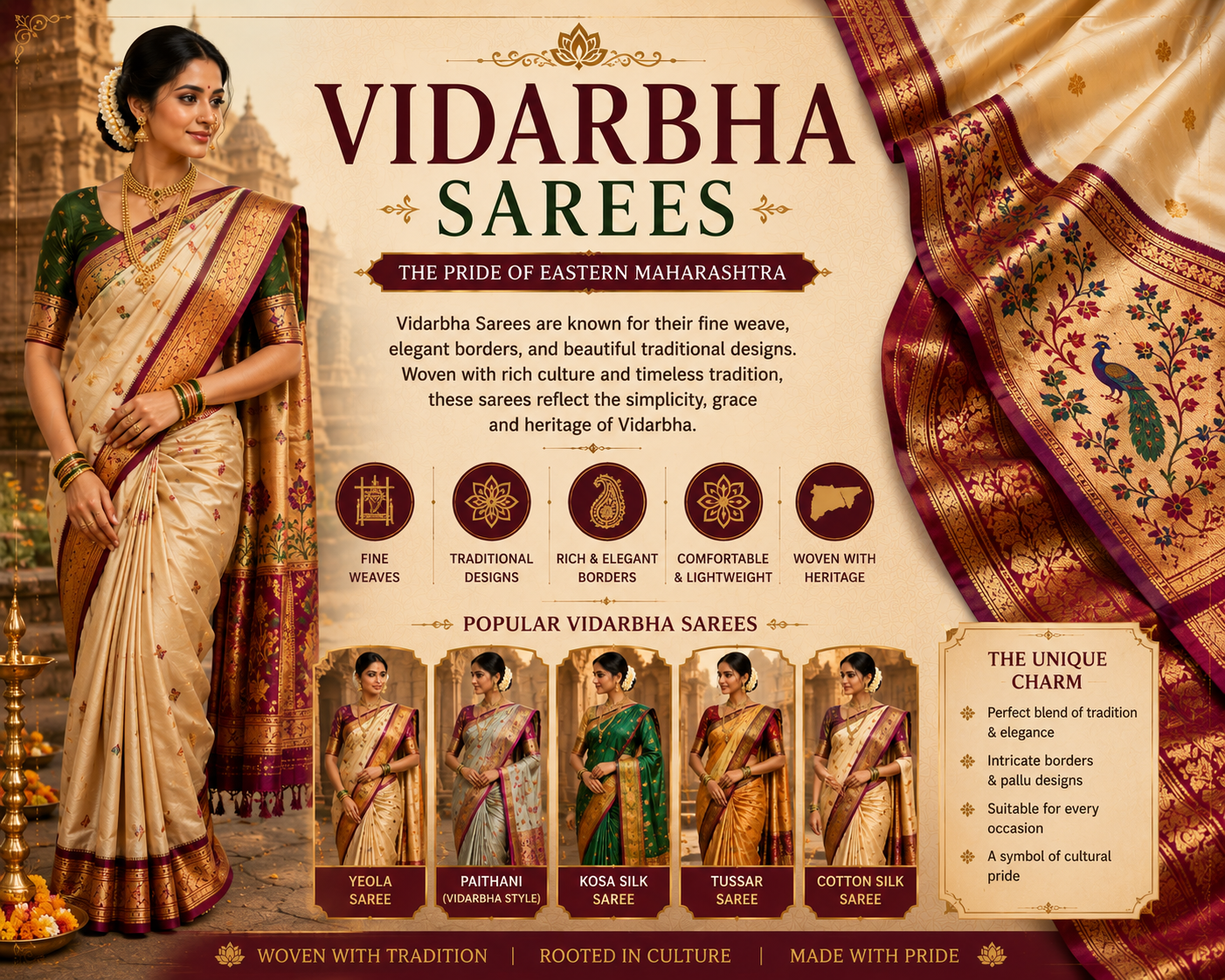 Vidarbha Sarees