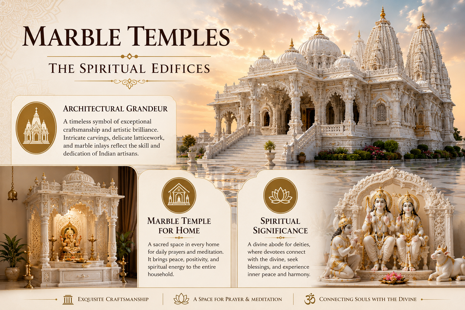 Marble Temples: The Spiritual Edifices