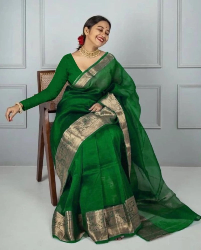 Organza Banarasi Saree