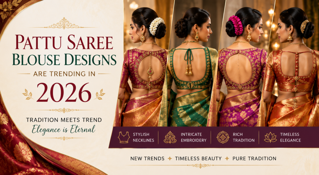 Pattu Saree Blouse Designs are Trending in 2026