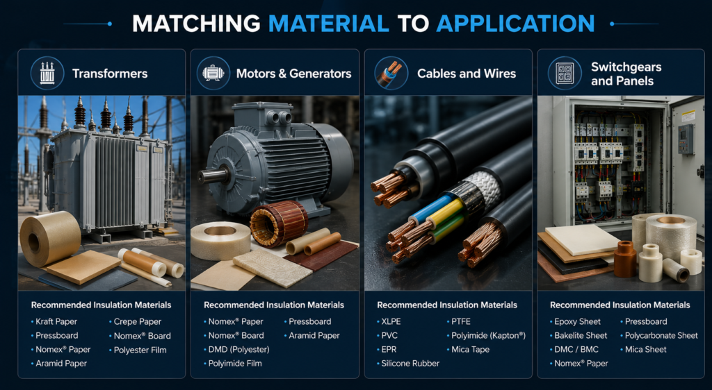 Matching Material to Application
