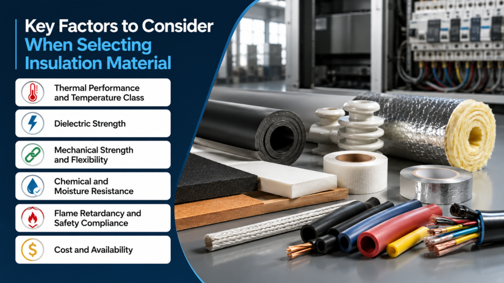 Key Factors to Consider When Selecting Insulation Material