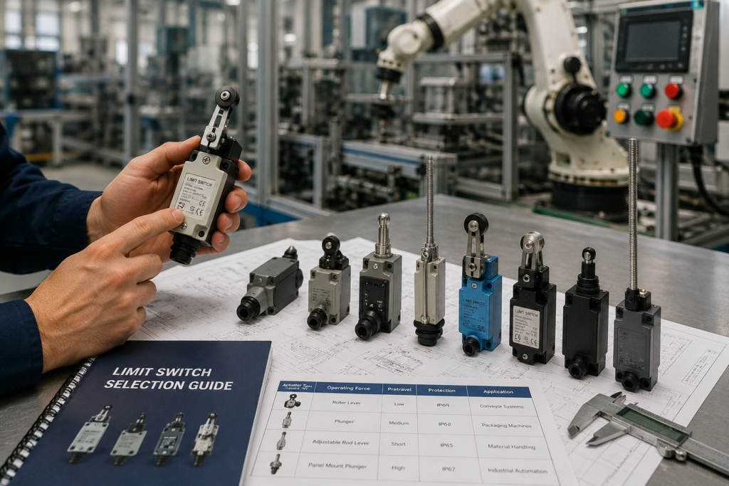 How to Choose the Right Limit Switch for Industrial Automation