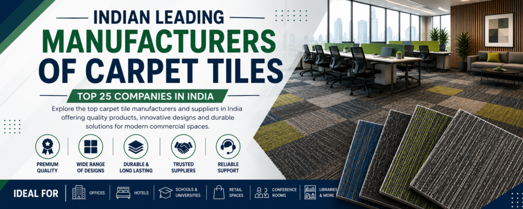 leading carpet tile manufacturers and suppliers